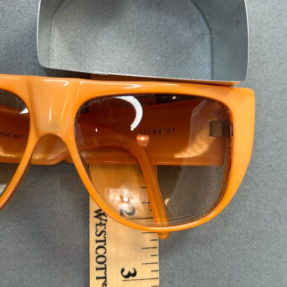 Harve Benard‎ Vintage Orange Oversized Sunglasses 1980’s